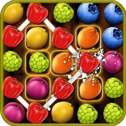 Fruit burst line icon
