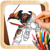 How to Draw Robot Transformers icon