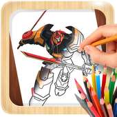 How to Draw Robot Transformers on 9Apps