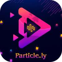 Wave Beats Music - Particle Video Status Maker