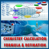 Chemistry Calculation formula &amp; Definition E-Book icon