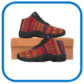 Style Shoes Model African icon