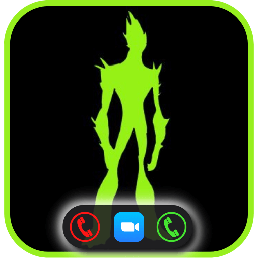 Ben 10 Fake video call &amp; chat icon