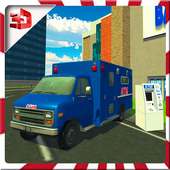 ATM Cash Machines Cargo Delivery Mini Van Driver