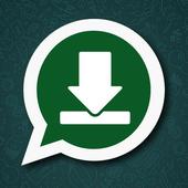 WhatsApp status saver icon