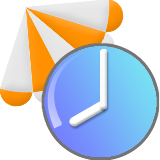 Vacation clock (with Widget) icon