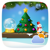 Christmas Weather Widget Theme icon