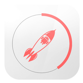 One click booster icon