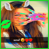 filters &amp; stickers for whatsapp stories icon