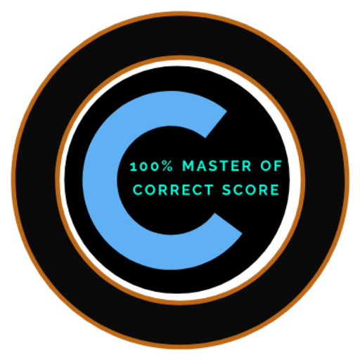 100% MASTER OF CORRECT SCORES icon