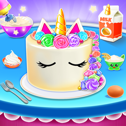 Unicorn Cake Maker: Bakery Kitchen Games icon
