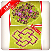 Thropy Base Map COC icon