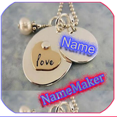 اسمك في صورة -اسمك واسم حبيبك في الصورة أيقونة