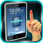 قفل الهاتف بالبصمة prank أيقونة