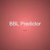 Big Bash Cricket Predictor