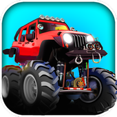 Monster Car Offroad Stunt Race icon
