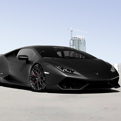 Black Lamborghini Huracan Wallpaper icon