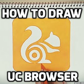 How to Draw a UC Browser иконка