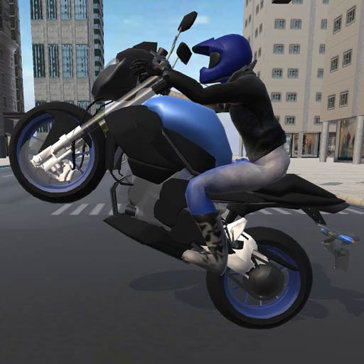 Jogo de moto com grau e corte icon