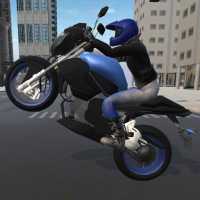 Jogo de moto com grau e corte