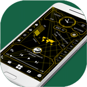 High-tech circuit Launcher 2 - Futuristic UI icon