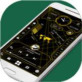 High-tech circuit Launcher 2 - Futuristic UI