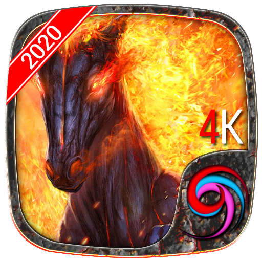 Fire Horse Wallpaper HD icon