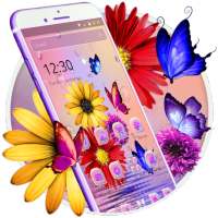 Charismatic Glowing Flowers Theme on 9Apps
