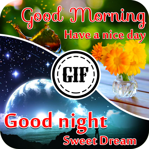 GIF Good morning &amp; Night icon