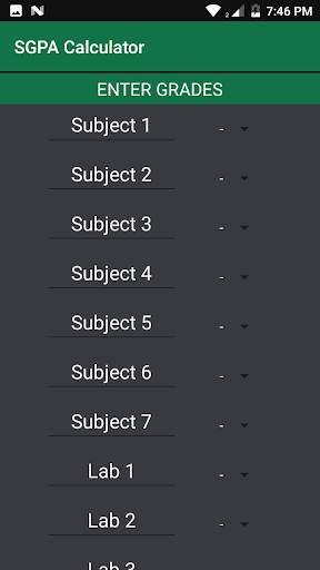 SGPA Calculator screenshot 3