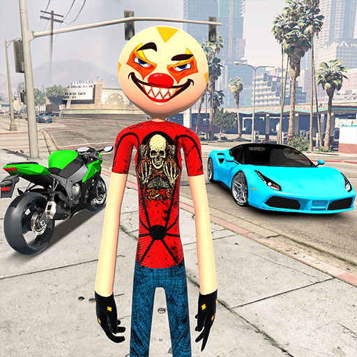 Gangster Bike Crime City Game icon