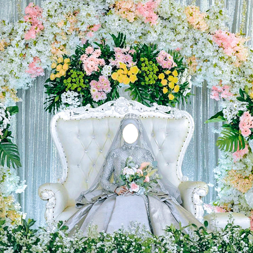 Wedding Dress Hijab Montage icon