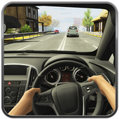 In Car : City Highway Real Traffic Drift Racing 3D icon