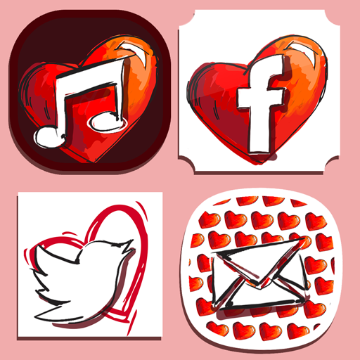 Love Heart App Icon Maker icon