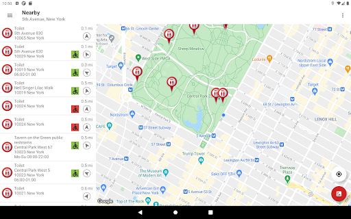 WC Toilet and Restroom Finder screenshot 6