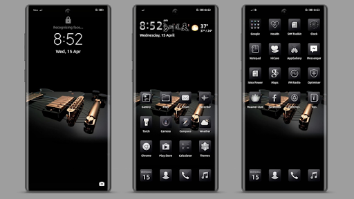 EMUI 10 Black Themes Launchers and Wallpapers screenshot 6