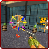Supermarket Bottle Shooter - Gun Shooting Game icon