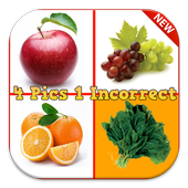 4 Pics 1 Incorrect icon