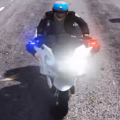 Real Euro Police  Motobike Race Simulator  2019 3D icon