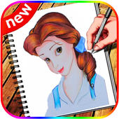 Learn how to draw  Disney Princess icon