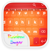 Emoji Keybaord-Rainbow Sugar icon