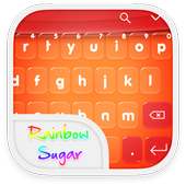 Emoji Keybaord-Rainbow Sugar on 9Apps
