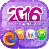 New Year 2016 eTheme Launcher icon