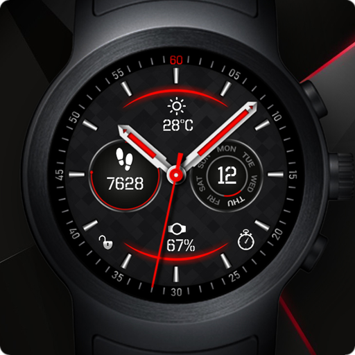 Fusion Watch Face &amp; Clock Live Wallpaper icon