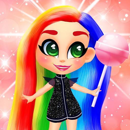 Candy Hair Salon - Doll Girl Games icon