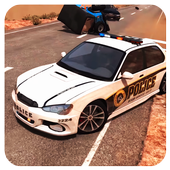 Police Car; City Crime Patrol Robber Chase Game 3D icon