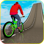 BMX stunts Racer 2018 - Reckless Stunt icon