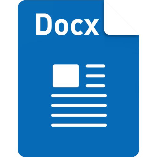 Word Office 2020 – Excel Docs, Word, Docx Reader icon