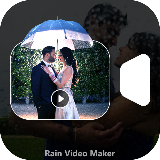 Rainy Photo Video Music Maker icon