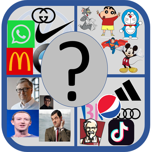 Guess: Name the logo,brand,pictures|Best quiz game icon